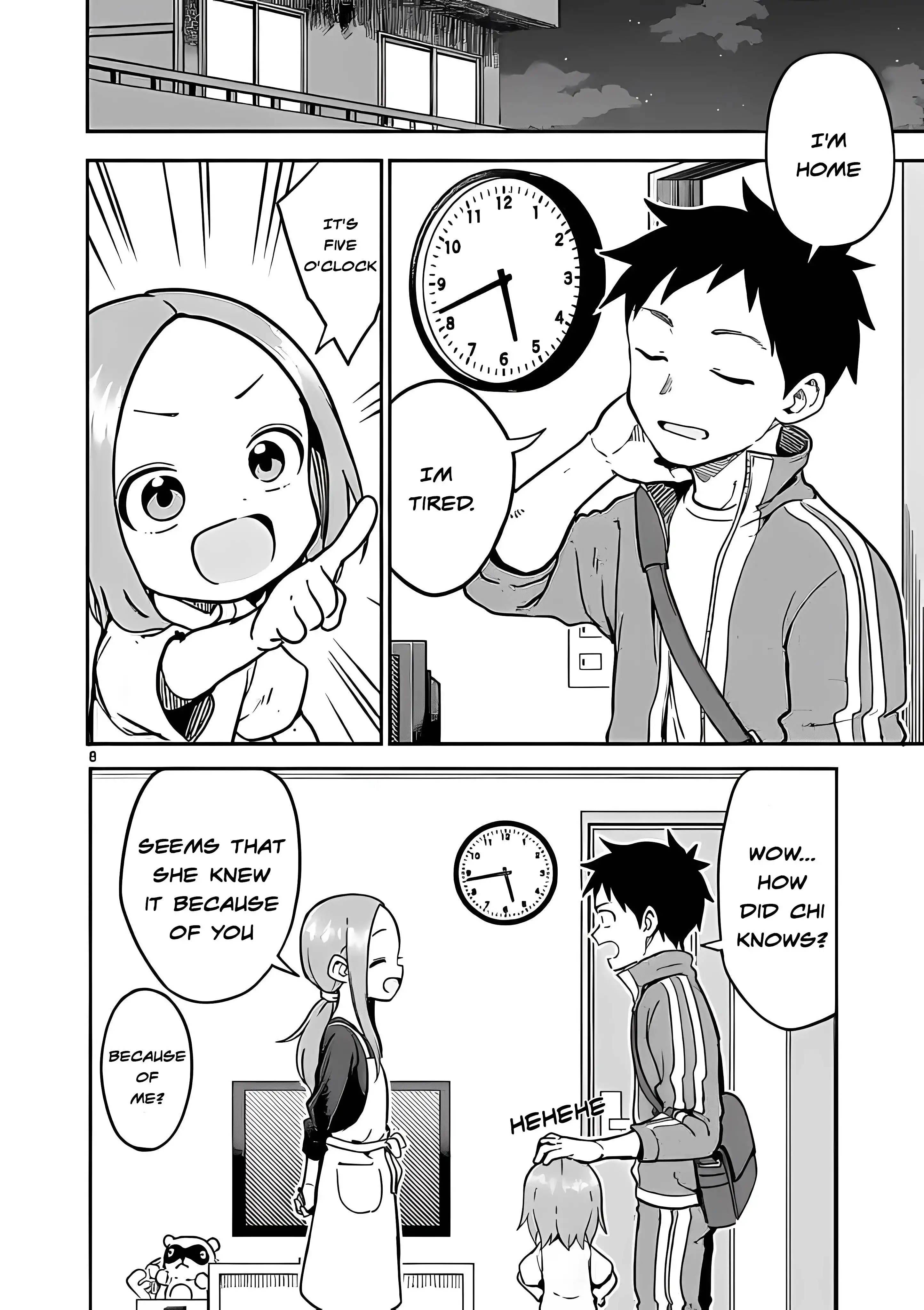 Karakai Jouzu no (Moto) Takagi-san Chapter 224 8